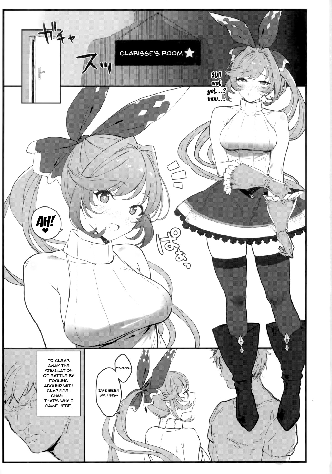 Hentai Manga Comic-Clarisse-chan to Ichaicha Suru Hon-Read-2